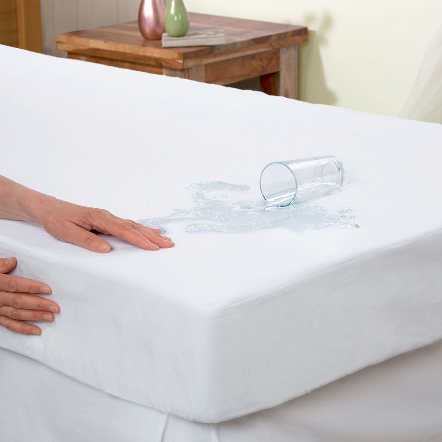 WATERPROOF Single Mattress Protector Matress Sheet Wet ...