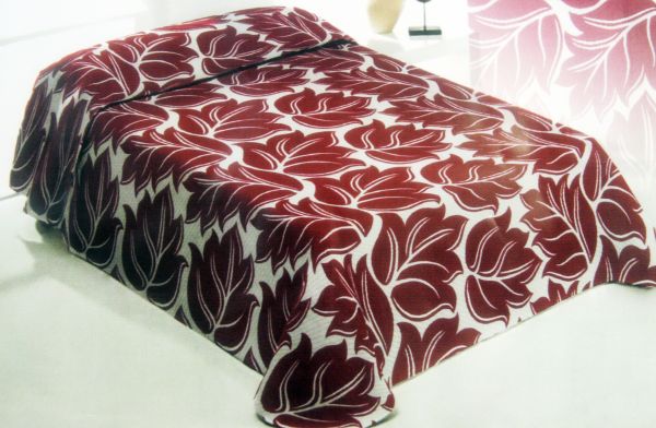 An example of what the design looks like on a bed